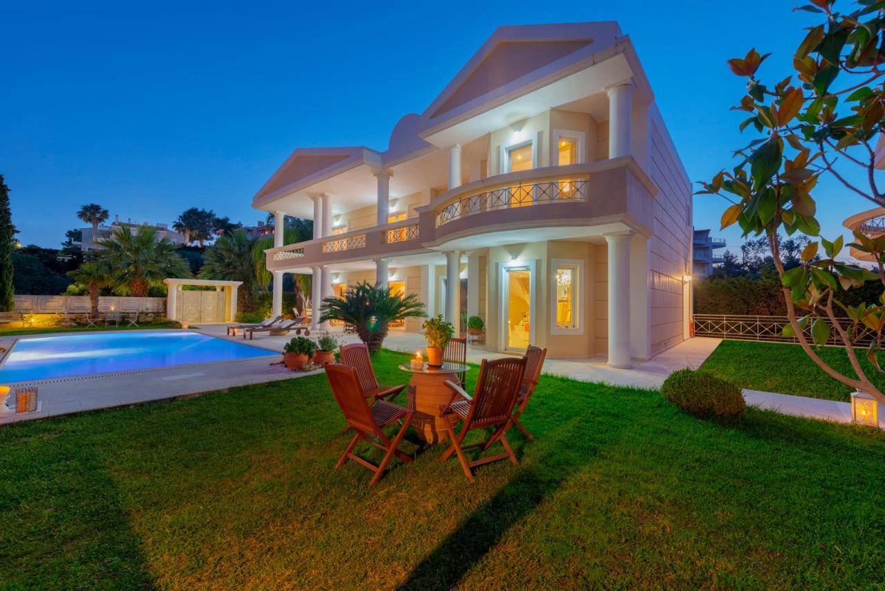 The Painters Luxurious Villa Anavyssos Luaran gambar