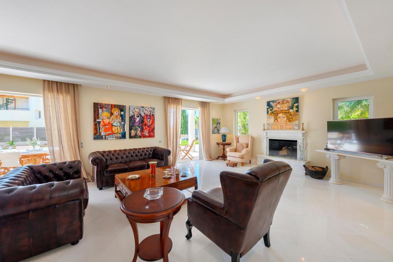 The Painters Luxurious Villa Anavyssos Luaran gambar